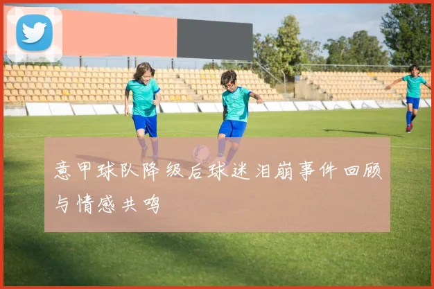 意甲球队降级后球迷泪崩事件回顾与情感共鸣